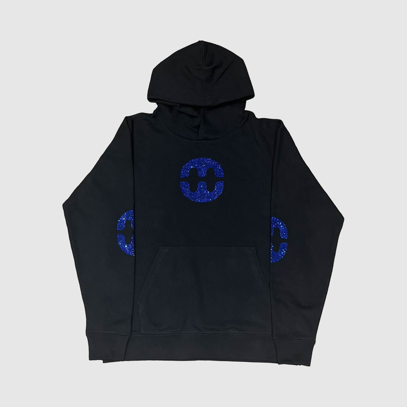 Halfway Rhinestone Hoodie