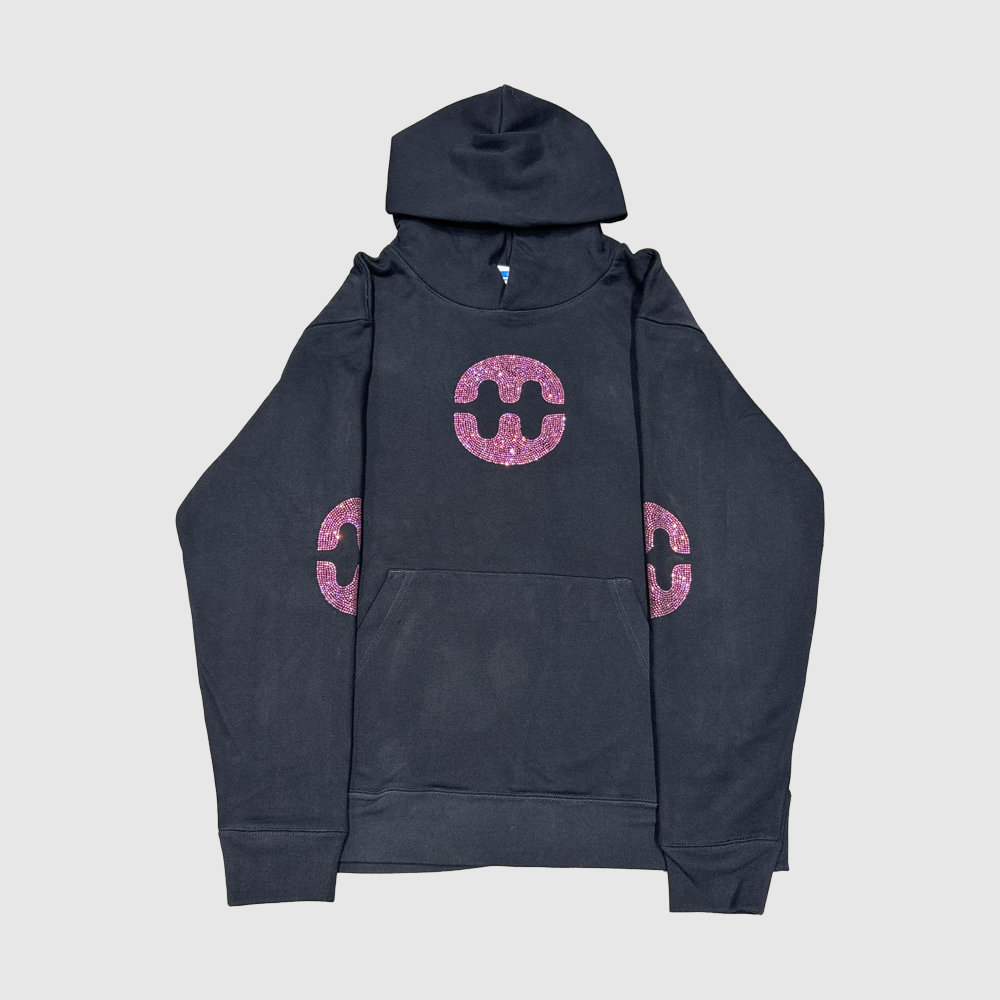 Halfway Rhinestone Hoodie - 3