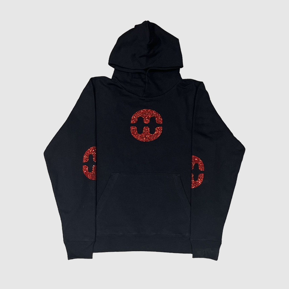 Halfway Rhinestone Hoodie - 4