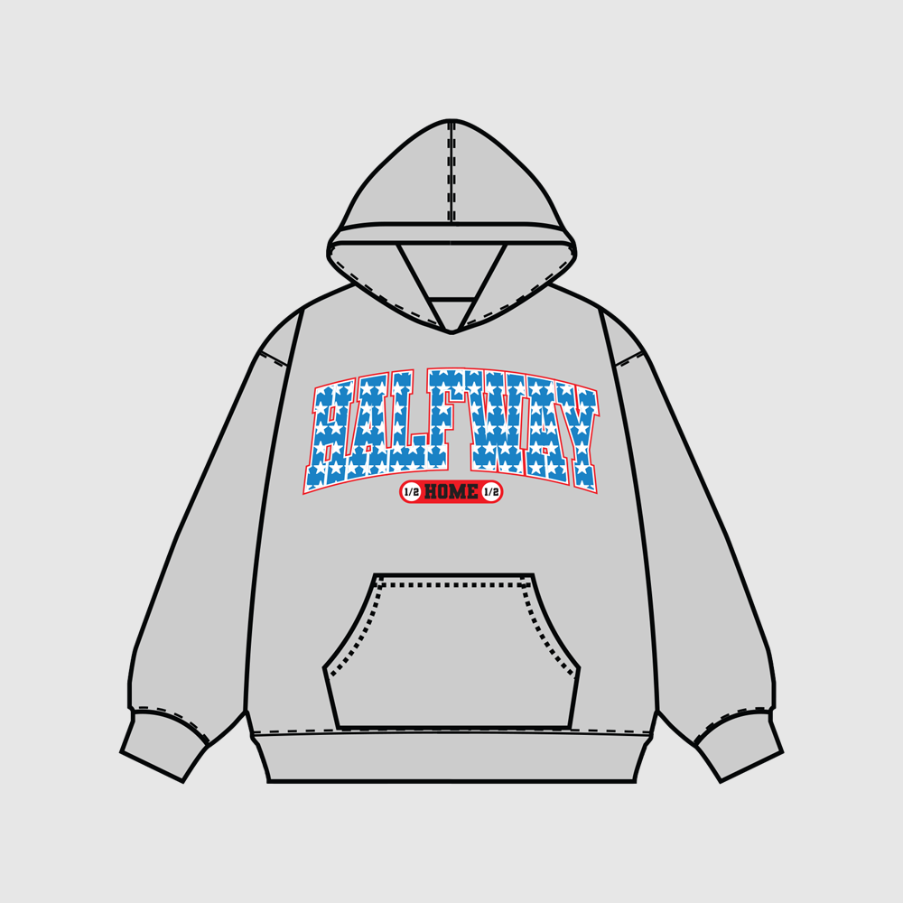 Halfway USA Hoodie - 1